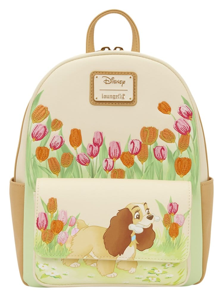 Disney by Loungefly Mini Backpack Lady and the Tramp Pastel Tulip - MangaShop.ro