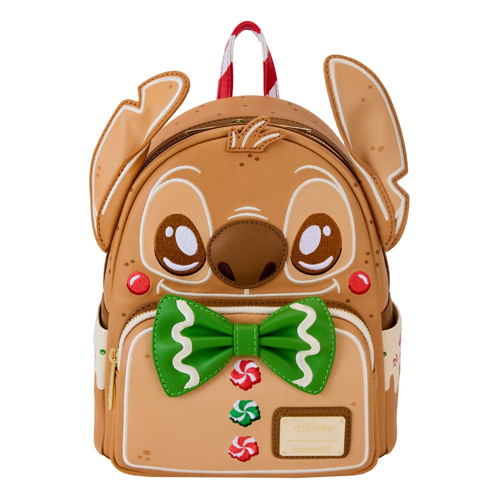 Lilo & Stitch by Loungefly Mini Backpack Gingerbread Heart Stitch Cosplay - MangaShop.ro