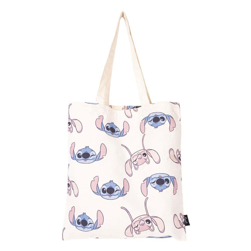 Lilo & Stitch Tote Bag Stitch & Angel Face - MangaShop.ro