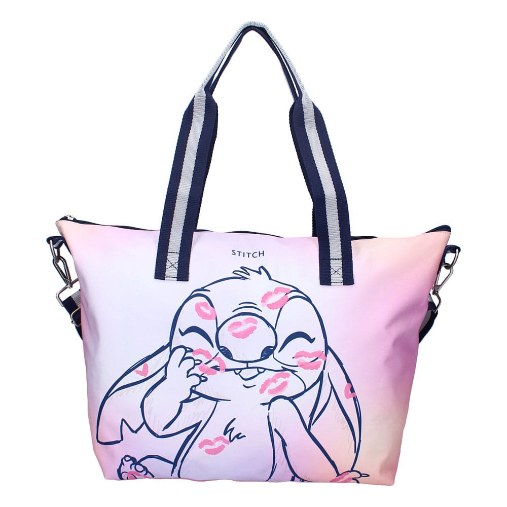 Lilo & Stitch Tote Bag Stitch Fashion Mission Pink - MangaShop.ro