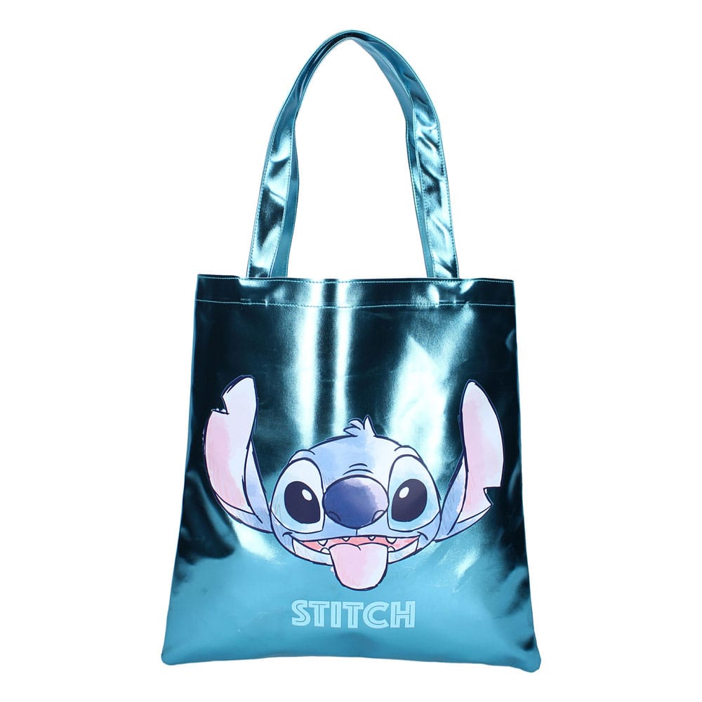 Lilo & Stitch Tote Bag Stitch Moves Metallic - MangaShop.ro