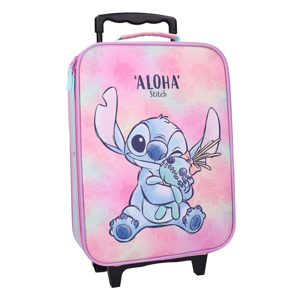 Lilo & Stitch Trolley Suitcase Stitch Made To Roll 49 cm - MangaShop.ro