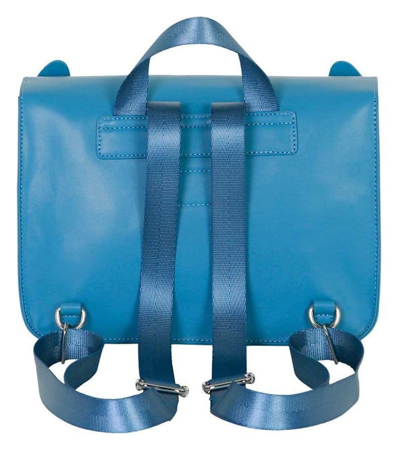 Lilo & Stitch Satchel Shoulder Bag Backpack Tongue Blue - MangaShop.ro