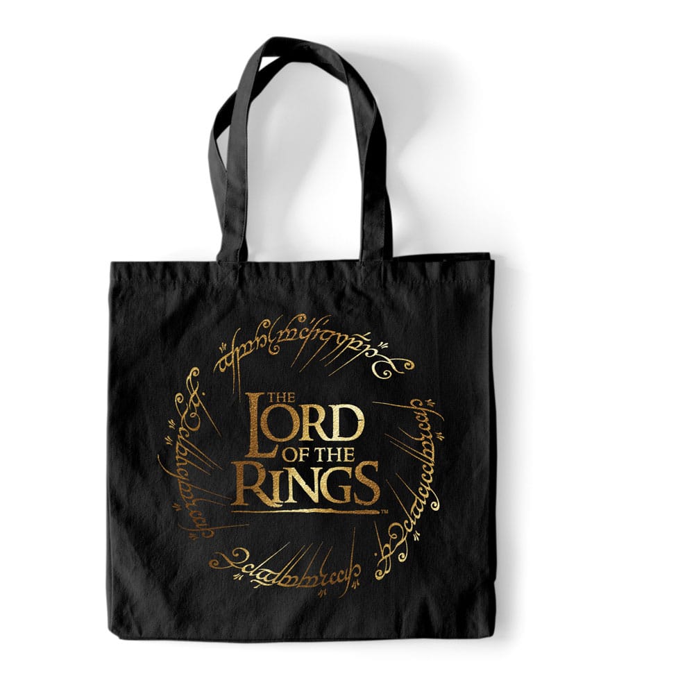 Lord of The Rings Tote Bag Gold Foil - MangaShop.ro