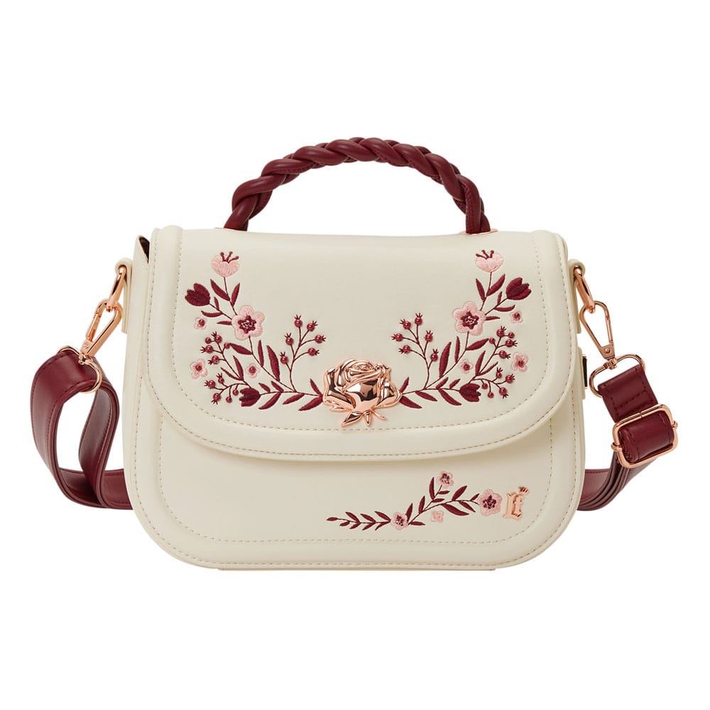Loungefly Crossbody Bag Ice Cream & Red Floral Horizontal - MangaShop.ro