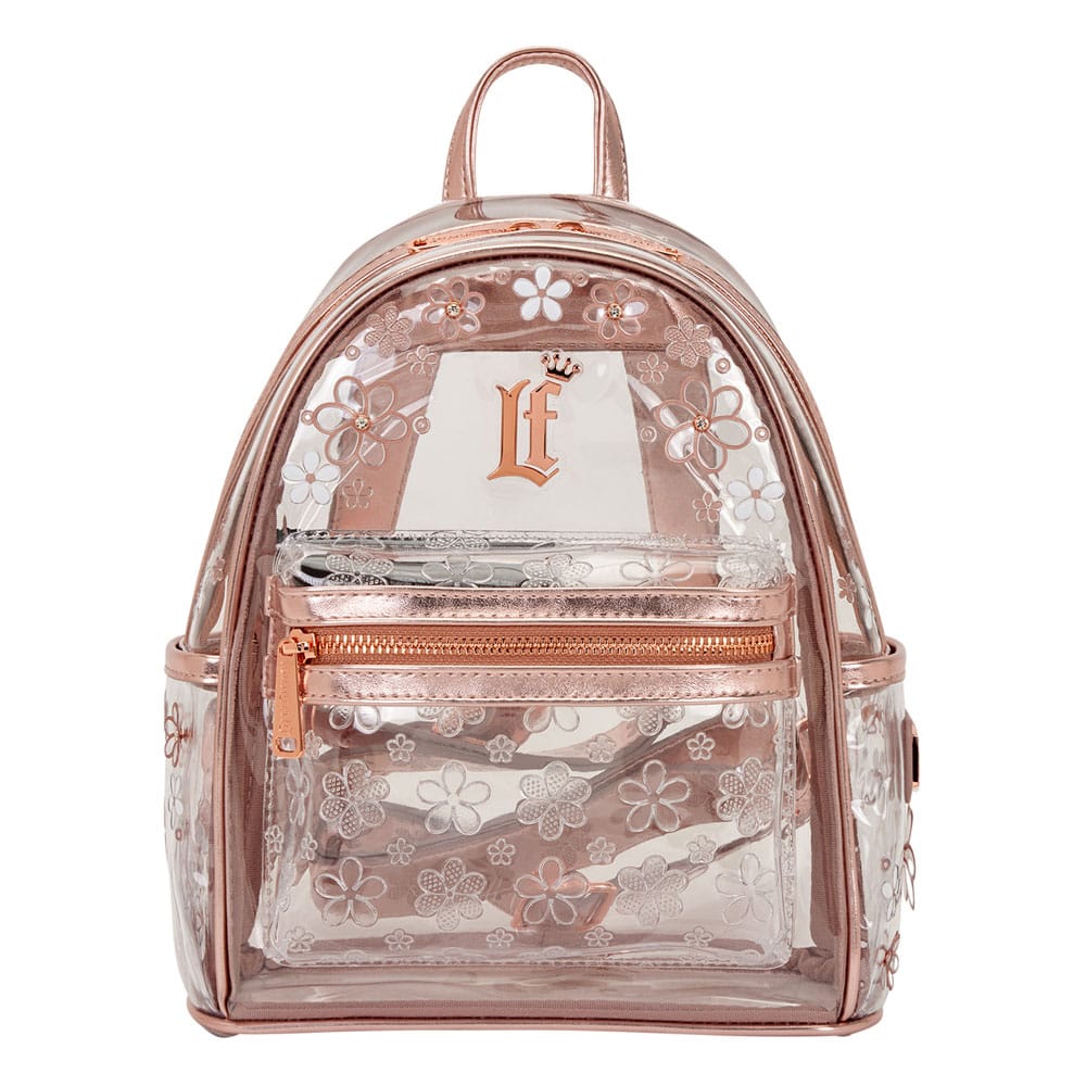 Loungefly Mini Backpack Clear Floral - MangaShop.ro