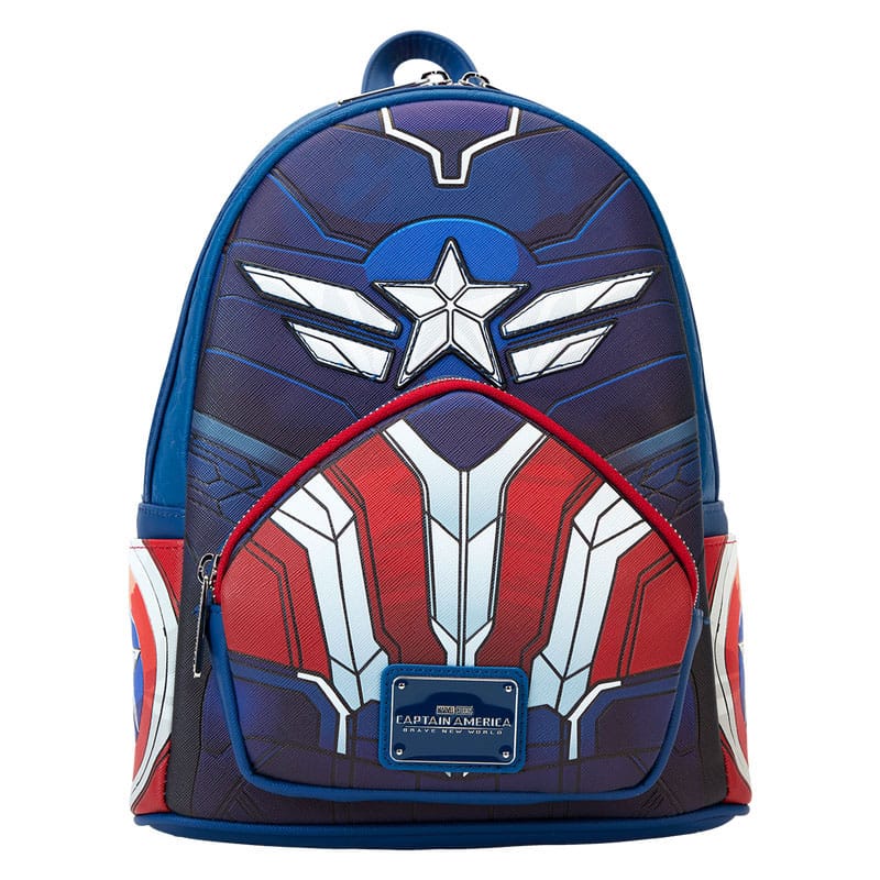 Captain America by Loungefly Mini Backpack Brave New World Cosplay - MangaShop.ro