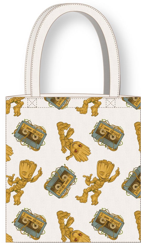 Guardians of the Galaxy Tote Bag Groot Cassette - MangaShop.ro