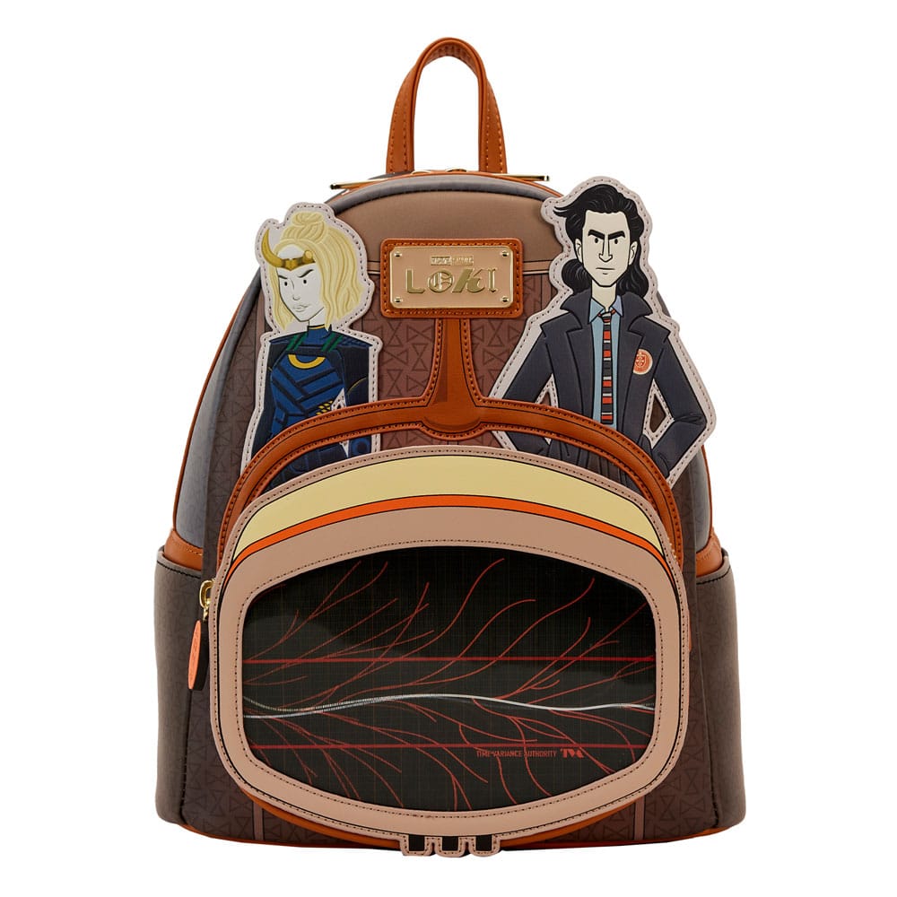 Marvel by Loungefly Backpack Loki TVA Lenticular Multiverse - MangaShop.ro