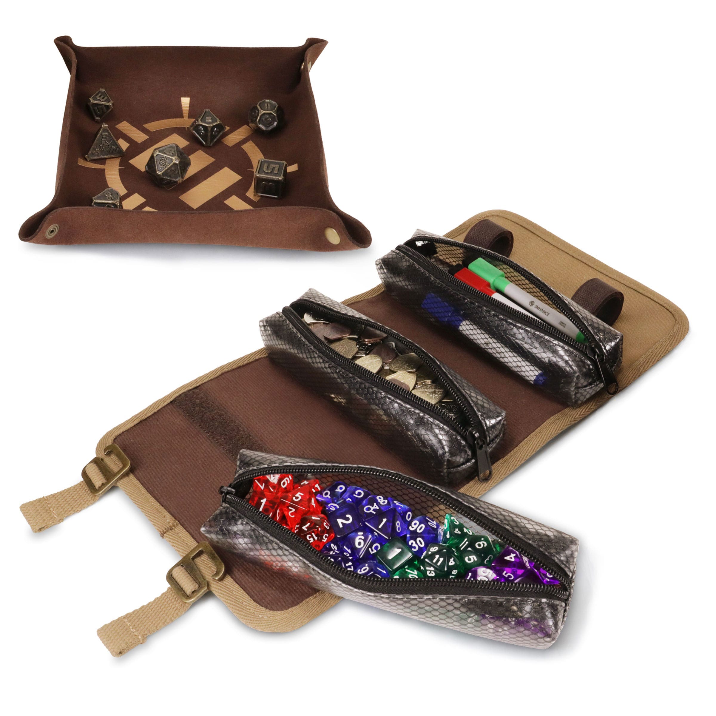 Enhance Board Game Canvas Dice Roll Case - MangaShop.ro
