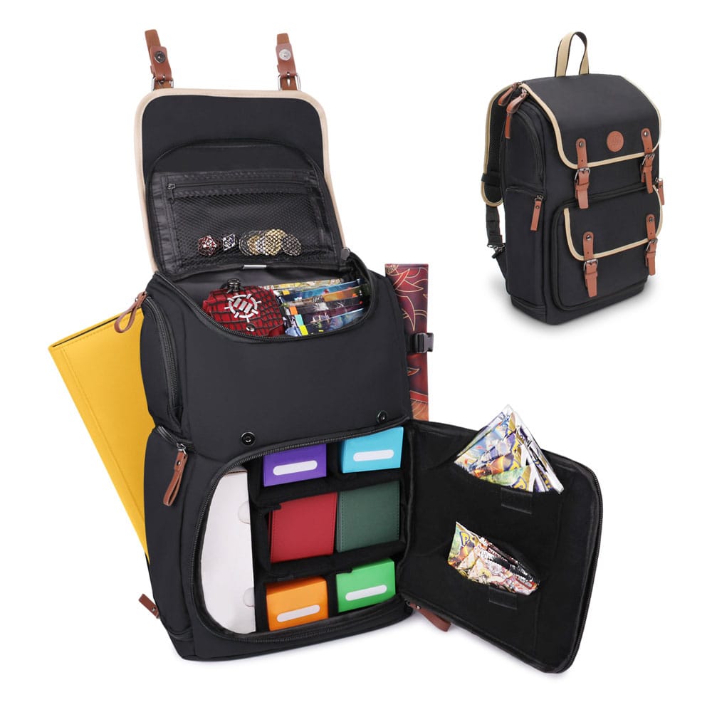 Enhance TCG Series Trading Card Backpack Designer Edition Black Full-size - MangaShop.ro
