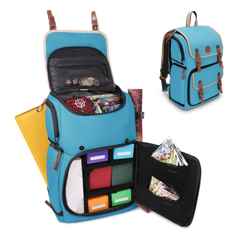 Enhance TCG Series Trading Card Backpack Designer Edition Blue Full-size - MangaShop.ro