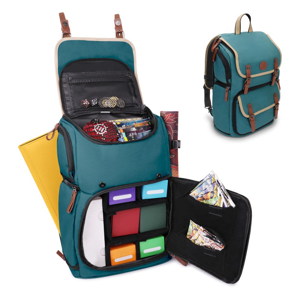 Enhance TCG Series Trading Card Backpack Designer Edition Green - MangaShop.ro
