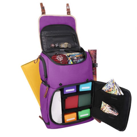 Enhance TCG Series Trading Card Backpack Designer Edition Purple Full-size - MangaShop.ro