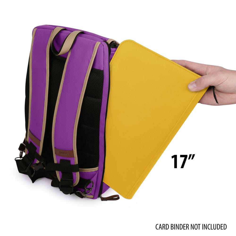 Enhance TCG Series Trading Card Backpack Designer Edition Purple Full-size - MangaShop.ro