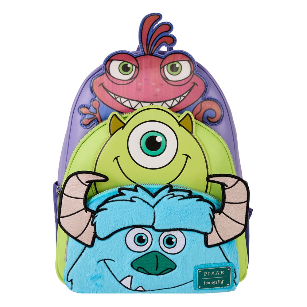 Monsters, Inc. by Loungefly Mini Backpack Mike Sulley and Randall - MangaShop.ro