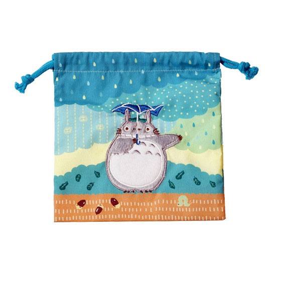 My Neighbor Totoro Laundry Storage Bag Totoro under the rain 20 x 19 cm - MangaShop.ro