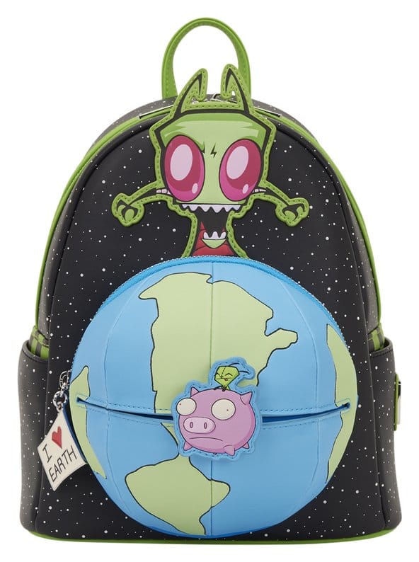 Nickelodeon by Loungefly Mini Backpack Invader Zim Glow - MangaShop.ro