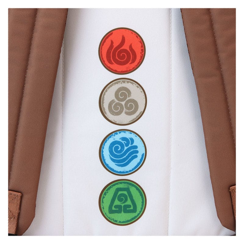 Nickelodeon by Loungefly Full-Size Nylon Backpack Avatar: The Last Airbender Bending Arts - MangaShop.ro