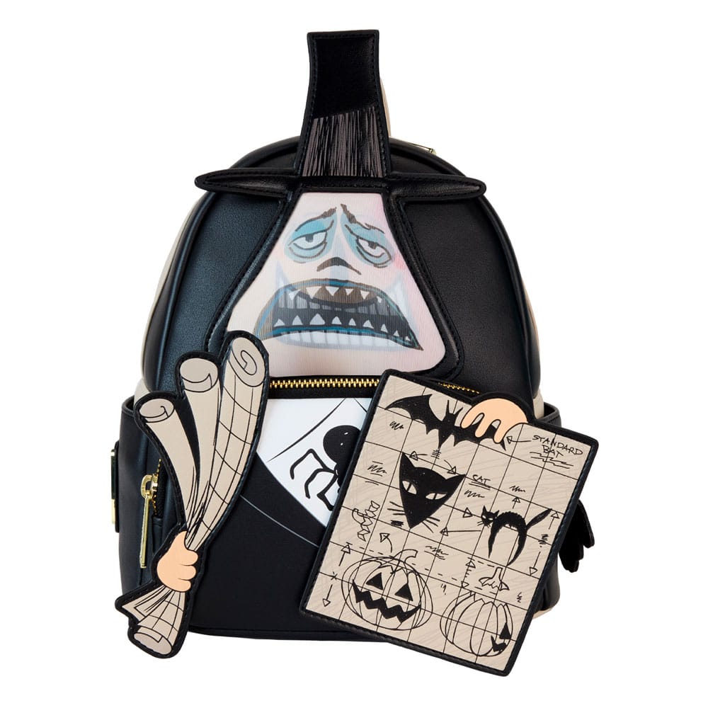 Nightmare before Christmas by Loungefly Mini Backpack Major with Halloween Plans Cosplay - MangaShop.ro