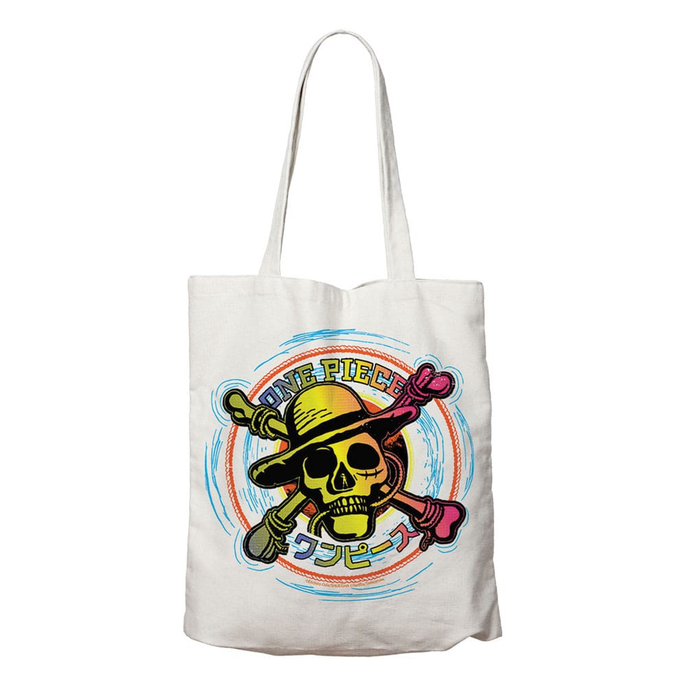 One Piece Tote Bag Jolly Roger - MangaShop.ro