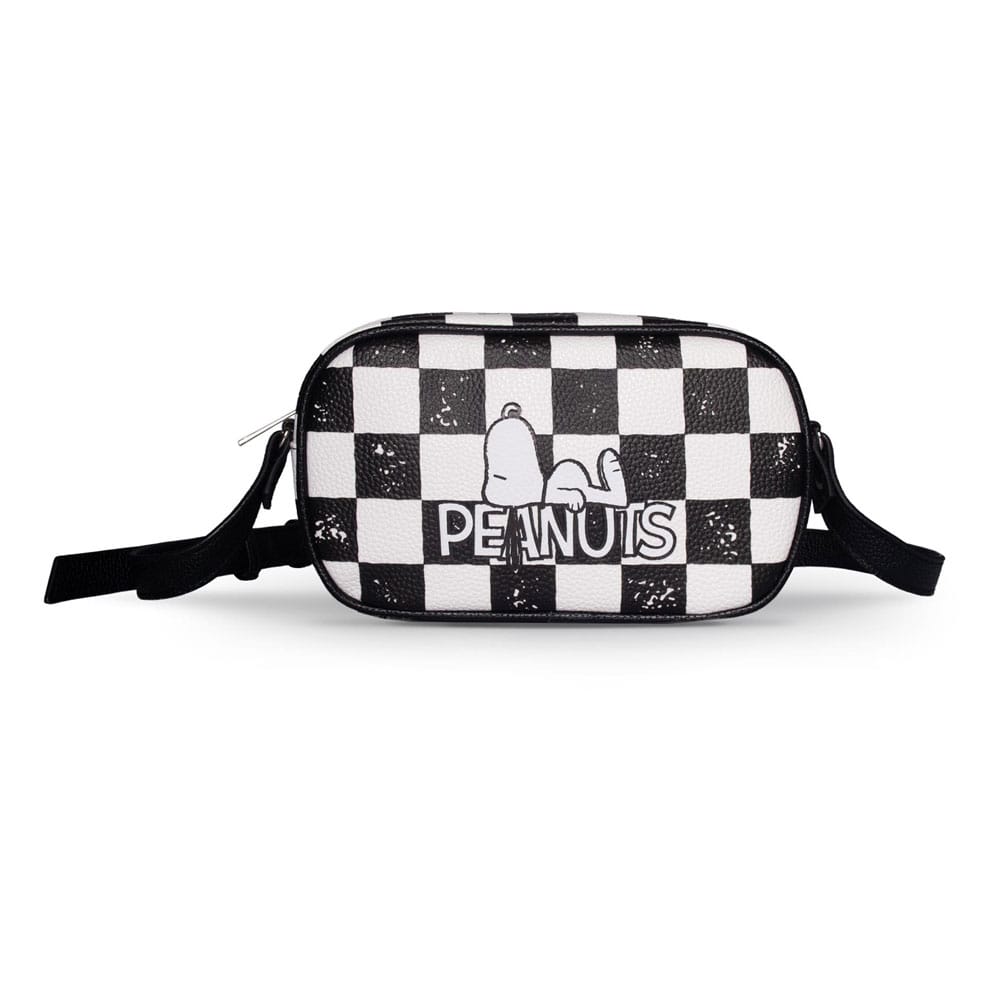 Peanuts Crossbody Checkerboard Logo - MangaShop.ro