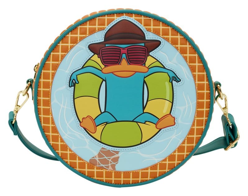 Phineas & Ferb Perry the Platypus Pool Crossbody Bag - MangaShop.ro