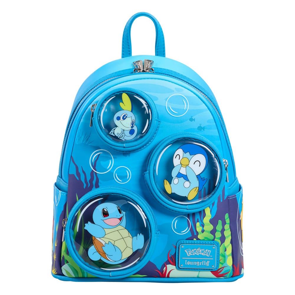 Pokemon by Loungefly Mini Backpack Bubbles Water Pokemon - MangaShop.ro