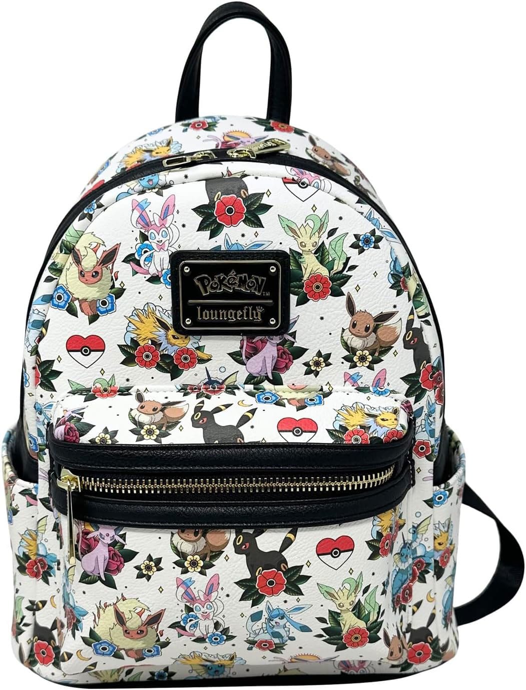Pokemon by Loungefly Mini Backpack Eevee AOP MNBK - MangaShop.ro