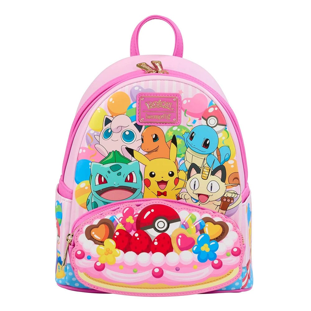 Pokemon by Loungefly Mini Backpack Friends Party - MangaShop.ro