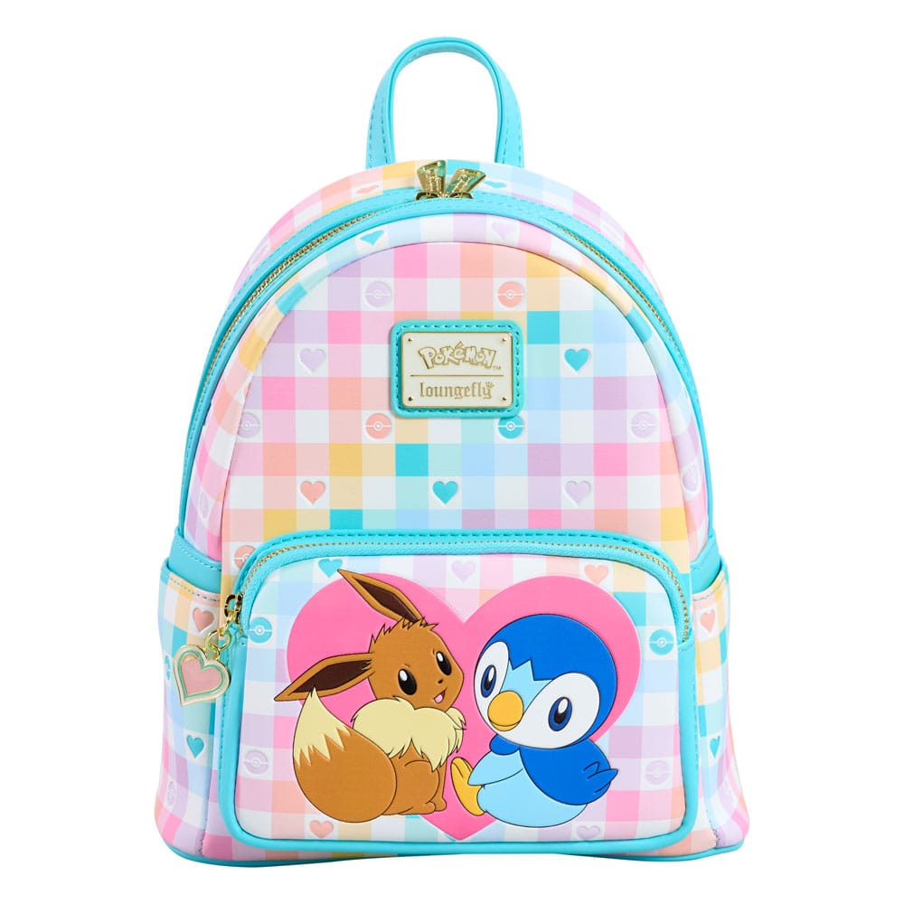 Pokemon by Loungefly Mini Backpack Piplup and Eevee - MangaShop.ro