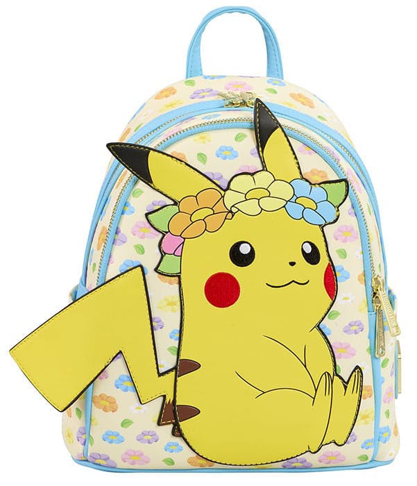 Pokemon by Loungefly Mini Backpack Sleeping Pikachu Floral Crown - MangaShop.ro