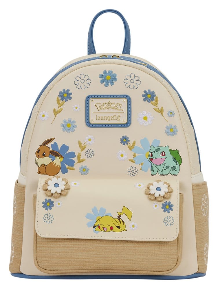 Pokemon by Loungefly Mini Rucksack Floral - MangaShop.ro