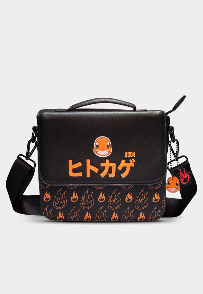 Pokemon PU Leather Messenger Bag Charmander - MangaShop.ro