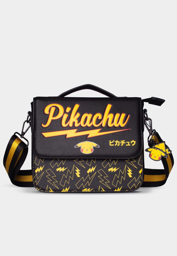 Pokemon PU Leather Messenger Bag Pikachu - MangaShop.ro