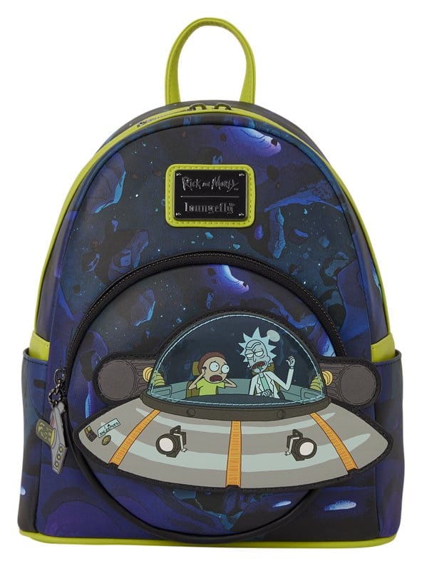 Cartoon Network by Loungefly Mini Backpack Rick and Morty Space Cruiser - MangaShop.ro