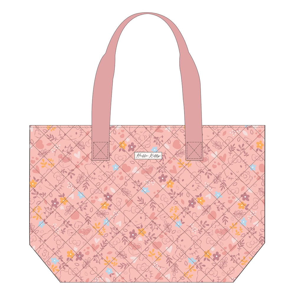 Sanrio Tote Bag Hello Kitty Famous Floral - MangaShop.ro