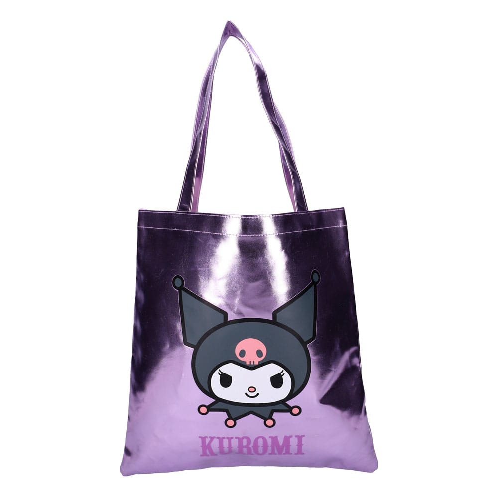Sanrio Tote Bag Kuromi Metallic Moves - MangaShop.ro