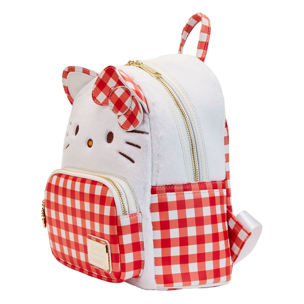 Sanrio by Loungefly Mini Backpack Hello Kitty Gingham Cosplay - MangaShop.ro