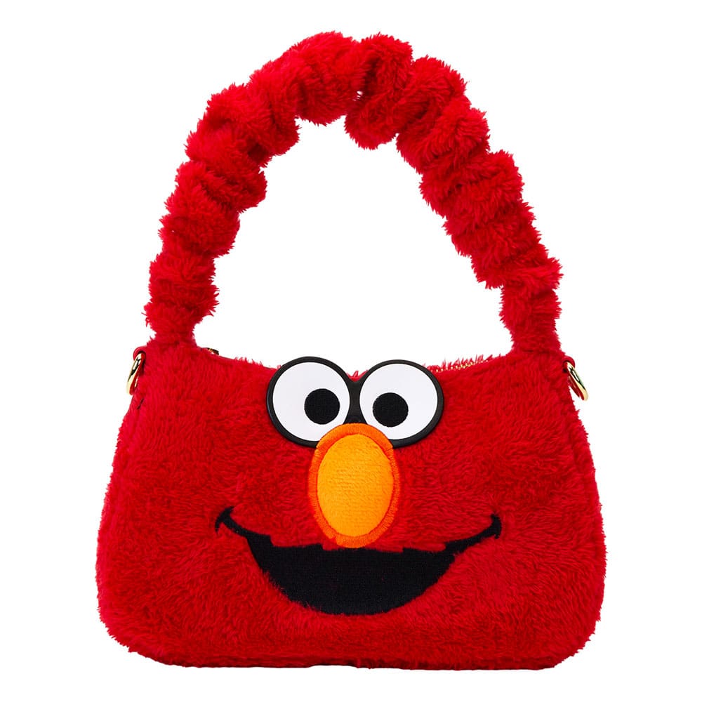 Sesame Street by Loungefly Plush Crossbody Elmo - MangaShop.ro