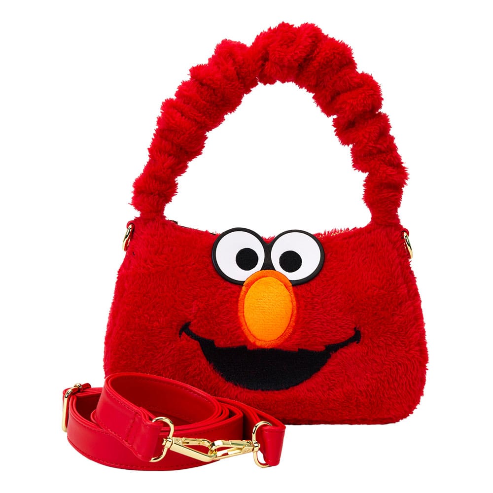 Sesame Street by Loungefly Plush Crossbody Elmo - MangaShop.ro