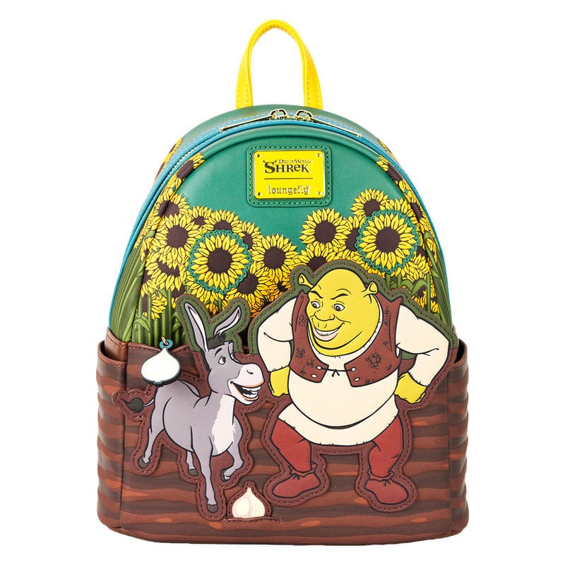Dreamworks by Loungefly Mini Backpack Shrek & Donkey Sunflower Field - MangaShop.ro