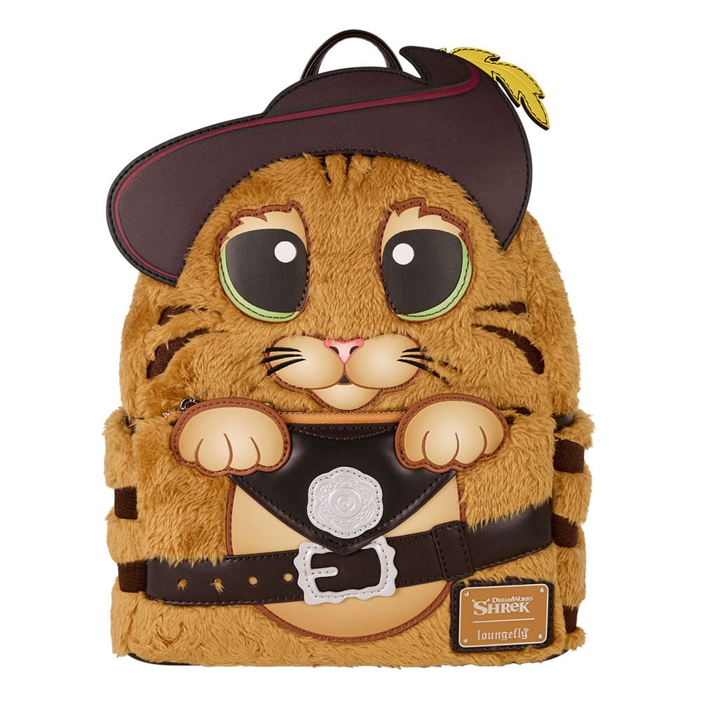 Dreamworks by Loungefly Mini Backpack Shrek Puss in Boots Cosplay - MangaShop.ro