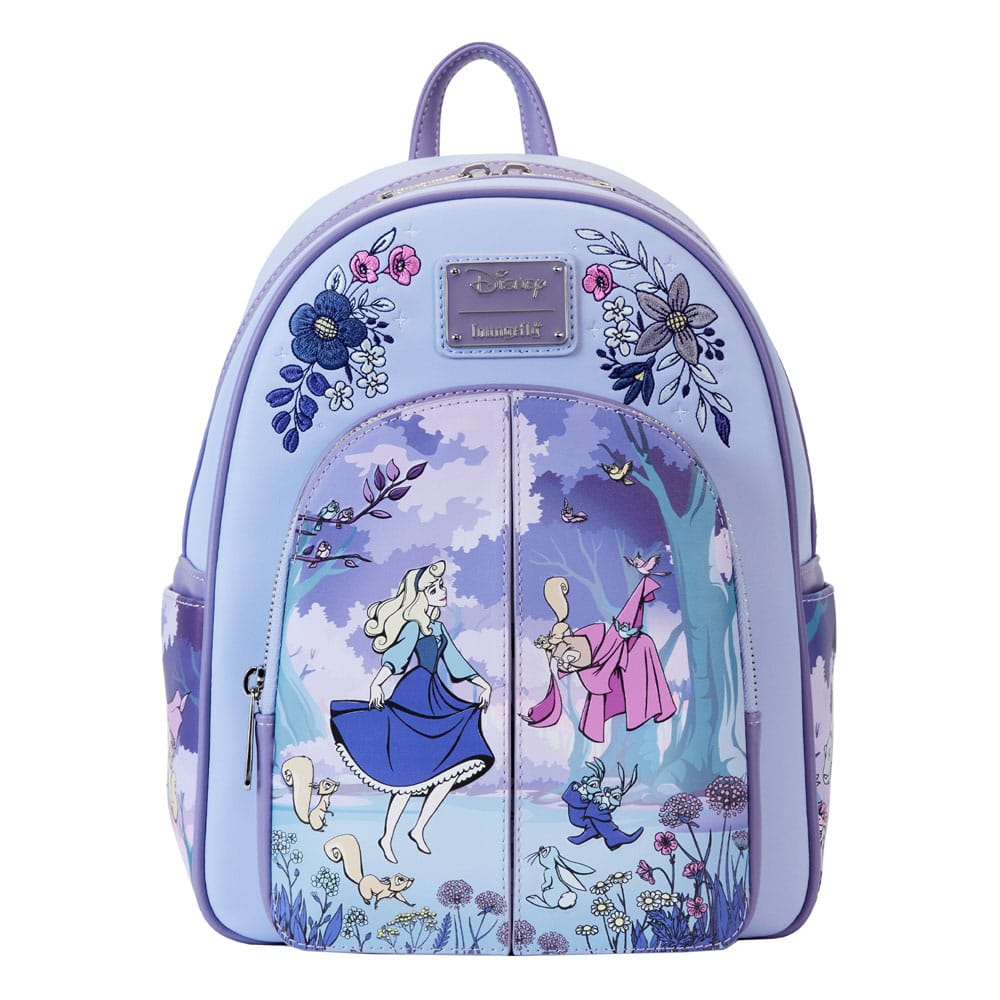 Nightmare before Christmas by Loungefly Mini Backpack Sleeping Beauty 65th Anniversary Scene - MangaShop.ro