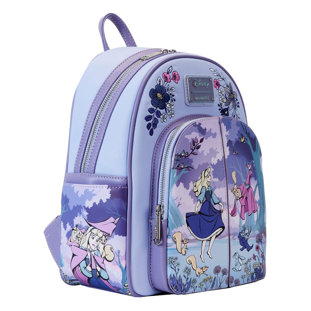 Nightmare before Christmas by Loungefly Mini Backpack Sleeping Beauty 65th Anniversary Scene - MangaShop.ro