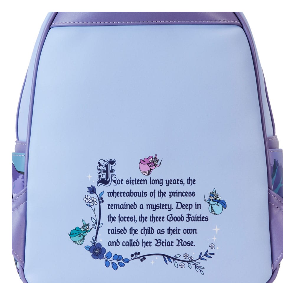 Nightmare before Christmas by Loungefly Mini Backpack Sleeping Beauty 65th Anniversary Scene - MangaShop.ro
