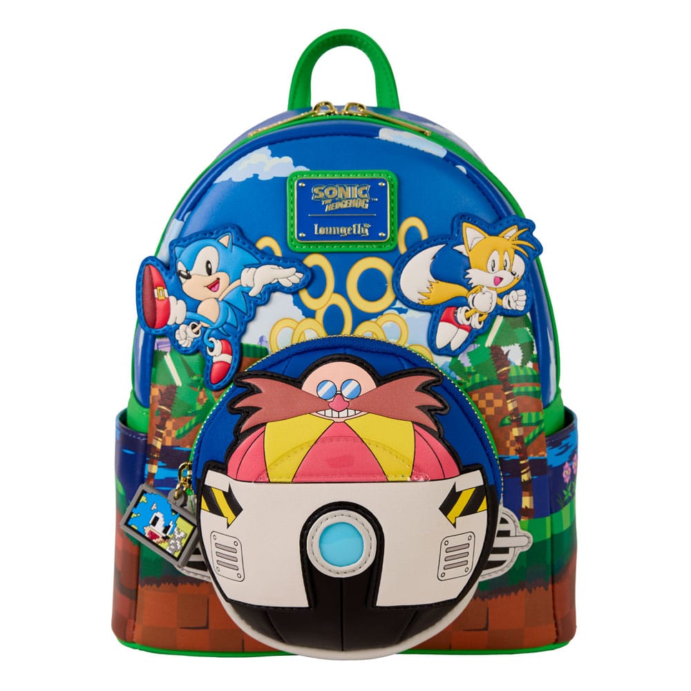 Sega by Loungefly Mini Backpack Sonic - The Hedgehog - MangaShop.ro