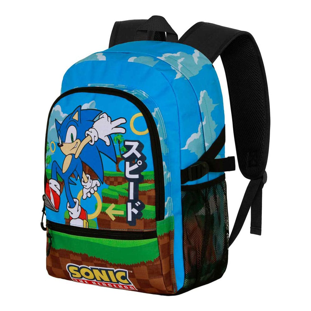 Sonic The Hedgehog Fan Fight Backpack Sega Greenhill 2.2 - MangaShop.ro