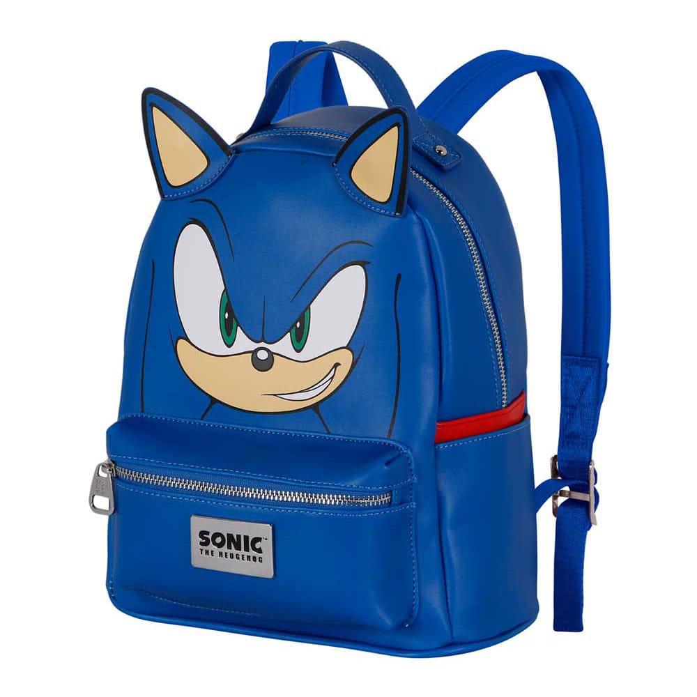 Sonic The Hedgehog Heady Backpack Sega Face - MangaShop.ro