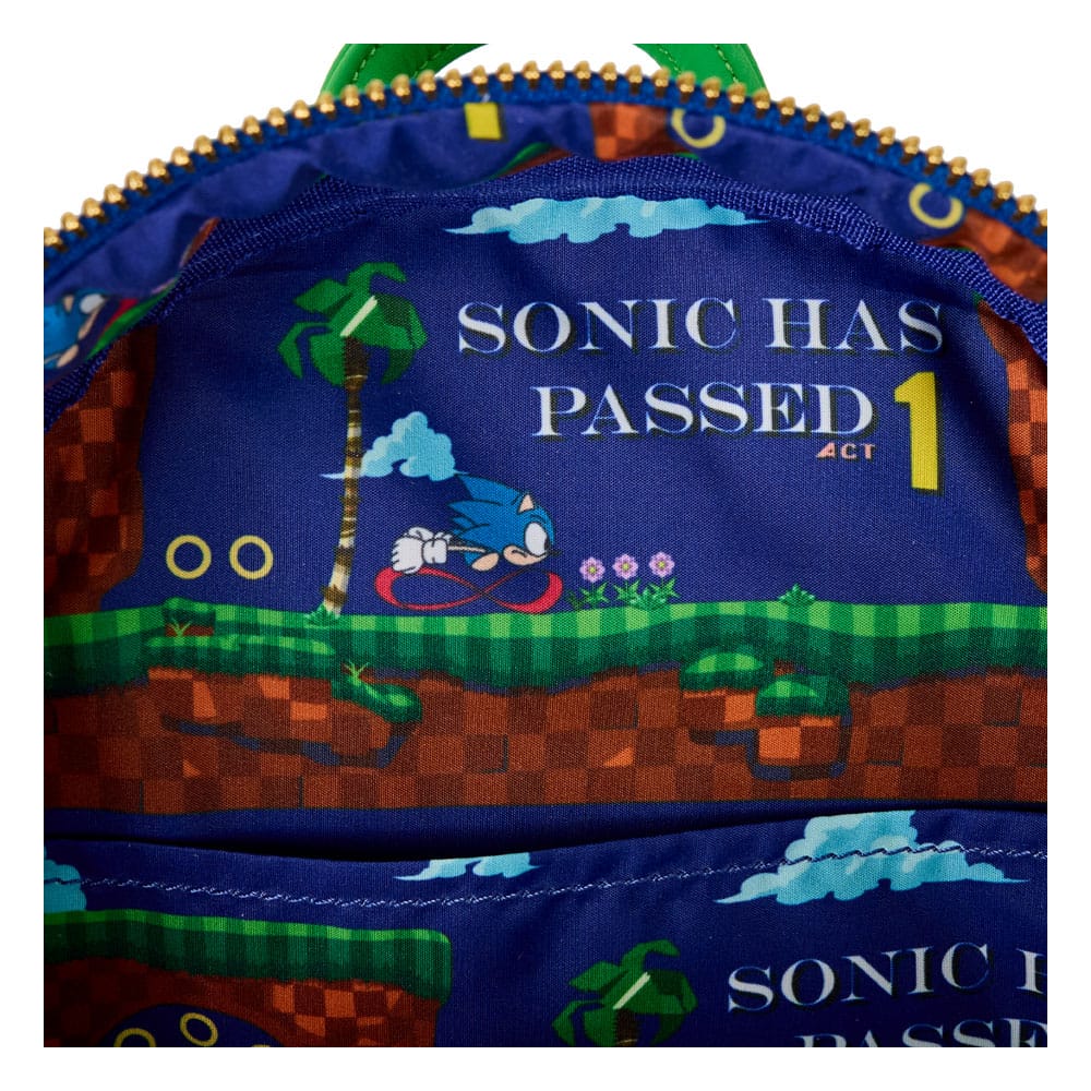 Sega by Loungefly Mini Backpack Sonic - The Hedgehog - MangaShop.ro